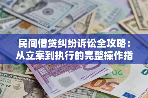 济南民间借贷纠纷诉讼全攻略：从立案到执行的完整操作指南