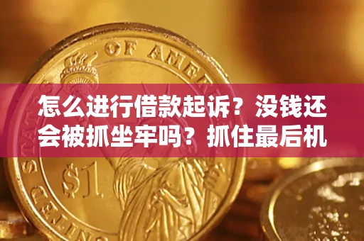 济南怎么进行借款起诉？没钱还会被抓坐牢吗？抓住最后机会！