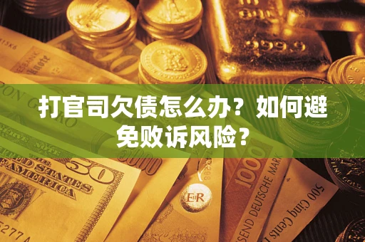 济南打官司欠债怎么办？如何避免败诉风险？