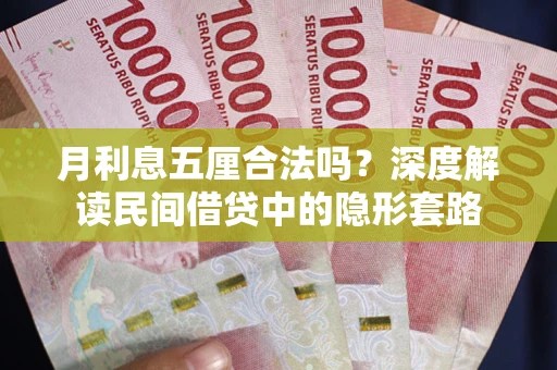 济南月利息五厘合法吗？深度解读民间借贷中的隐形套路