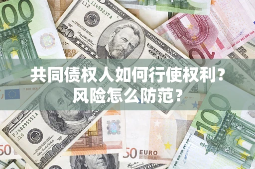 济南共同债权人如何行使权利？风险怎么防范？