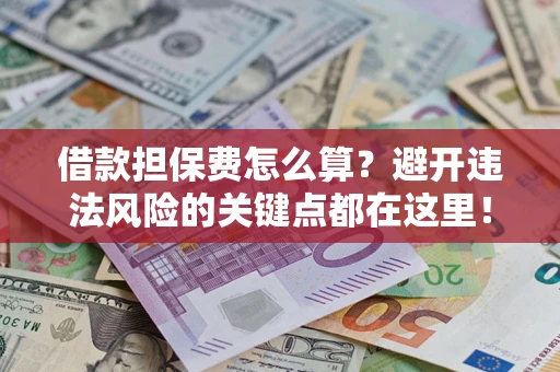 济南借款担保费怎么算？避开违法风险的关键点都在这里！