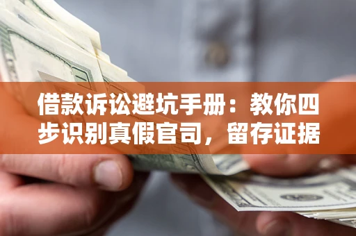 济南借款诉讼避坑手册：教你四步识别真假官司，留存证据不踩雷