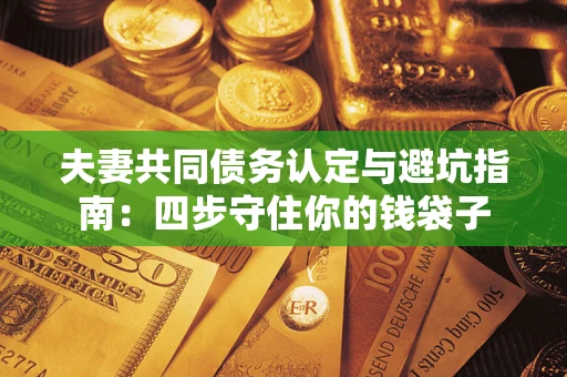 济南夫妻共同债务认定与避坑指南：四步守住你的钱袋子