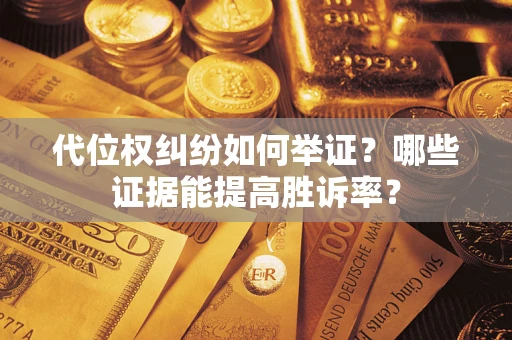 济南代位权纠纷如何举证？哪些证据能提高胜诉率？