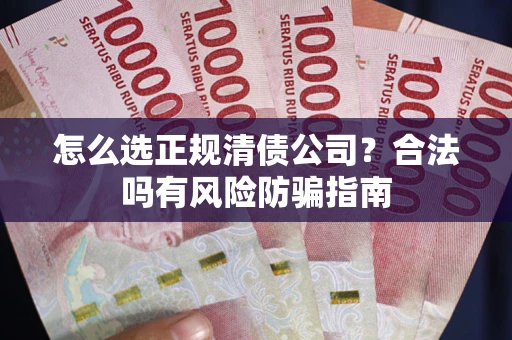 济南怎么选正规清债公司？合法吗有风险防骗指南
