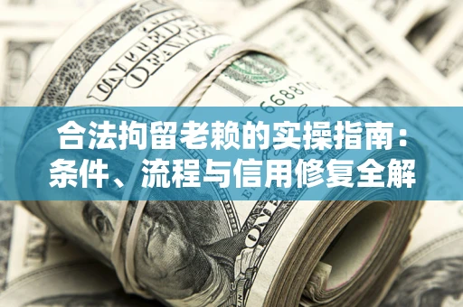 济南合法拘留老赖的实操指南：条件、流程与信用修复全解析